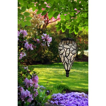 Globo - LED solarna svetiljka LED/0,9W/3,2V IP44 200 mAh prozirna