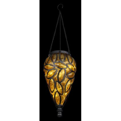 Globo - LED solarna svetiljka LED/0,9W/3,2V IP44 žuta