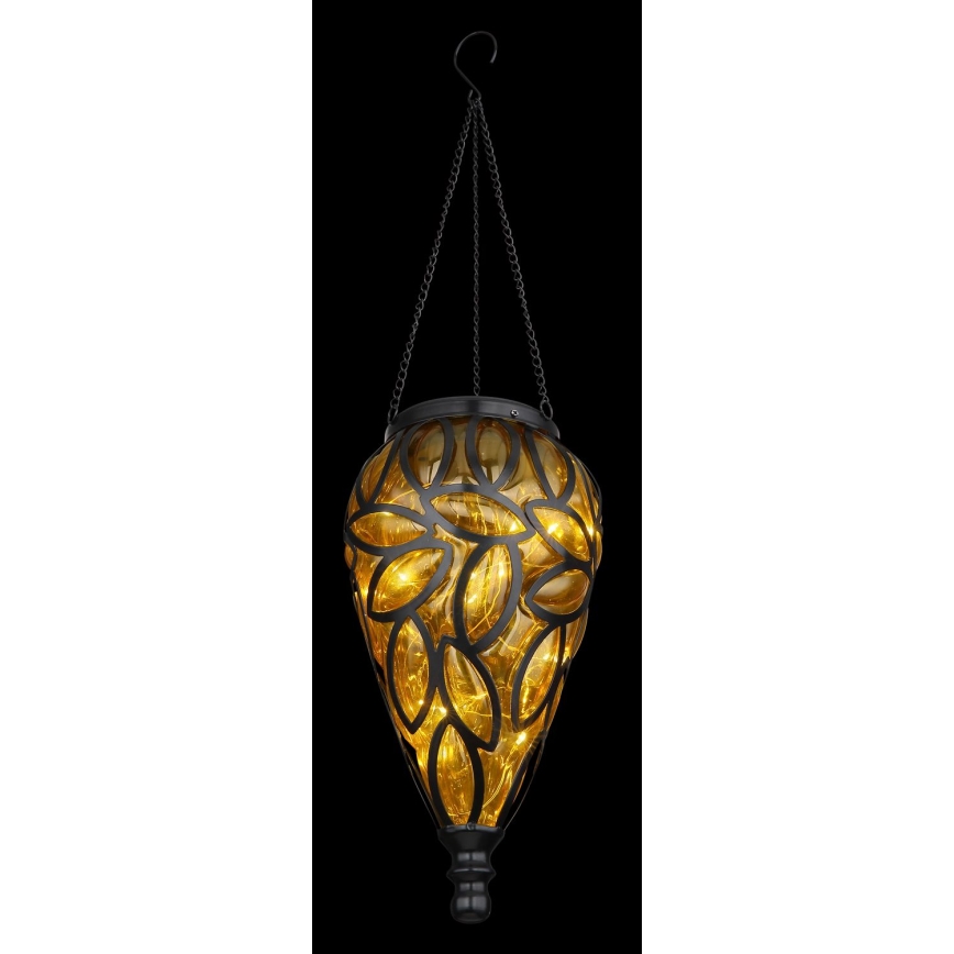 Globo - LED solarna svetiljka LED/0,9W/3,2V IP44 žuta