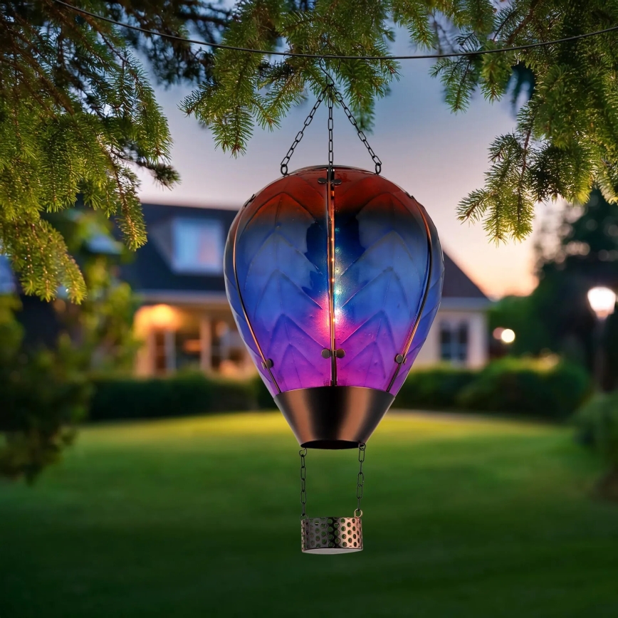 Globo - LED Viseća solarna dekoracija 24xLED/0,2W/3V IP44 leteći balon