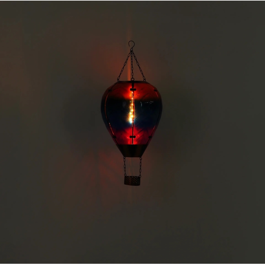 Globo - LED Viseća solarna dekoracija 24xLED/0,2W/3V IP44 leteći balon