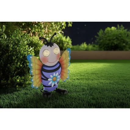 Globo - LED solarna svetiljka 104xLED/3V IP44 300 mAh pčela