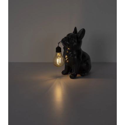 Globo - LED solarna svetiljka LED/3V IP44 300 mAh crni pas