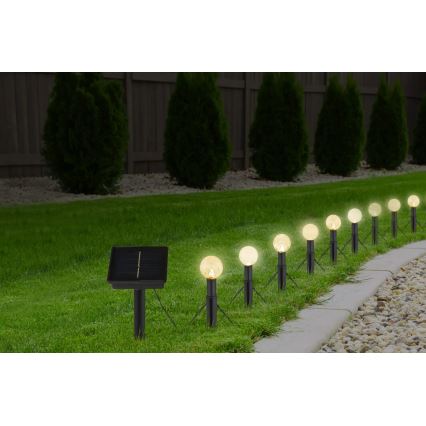 Globo - LED RGB solarna girlanda 20xLED/0,06W/3V 770 cm IP44