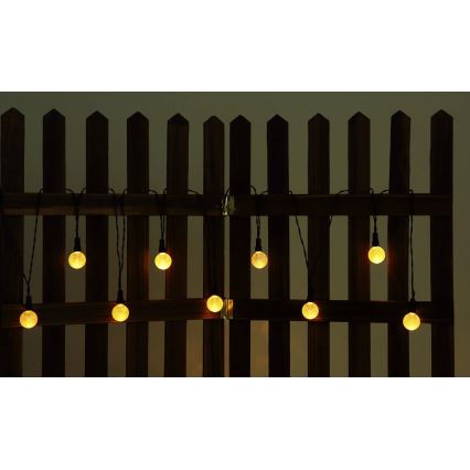 Globo - LED RGB solarna girlanda 20xLED/0,06W/3V 770 cm IP44