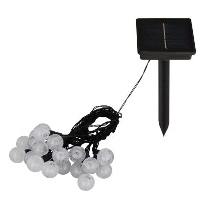 Globo - LED RGB solarna girlanda 20xLED/0,06W/3V 770 cm IP44