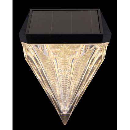 Globo - KOMPLET 2x LED solarno zidno svetlo LED/0,5W/3V IP44 600 mAh