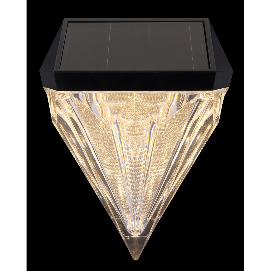 Globo - KOMPLET 2x LED solarno zidno svetlo LED/0,5W/3V IP44 600 mAh