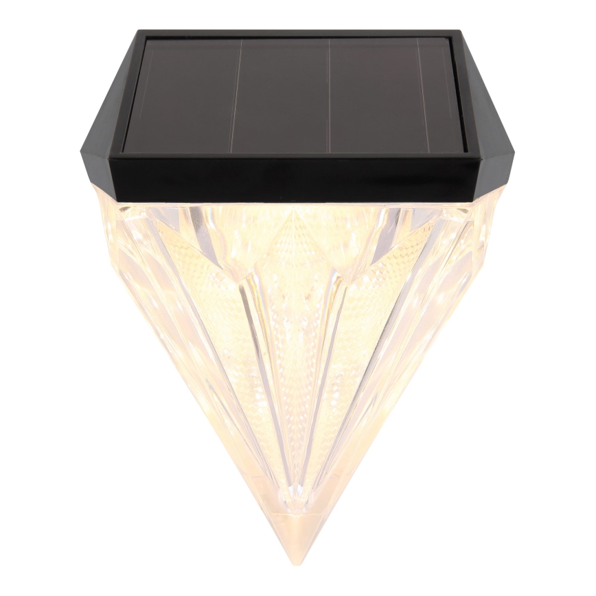 Globo - KOMPLET 2x LED solarno zidno svetlo LED/0,5W/3V IP44 600 mAh