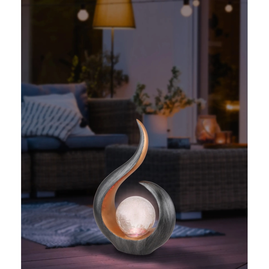 Globo - LED RGB solarna svetiljka LED/3V IP44 300 mAh