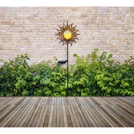 Globo - LED solarno svetlo LED/3,2V IP44 300 mAh sunce