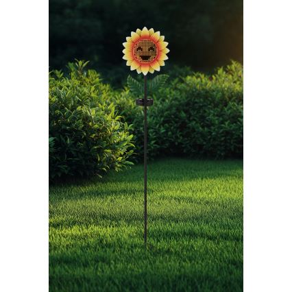 Globo - LED solarno svetlo 200xLED/3V IP44 600 mAh cvet