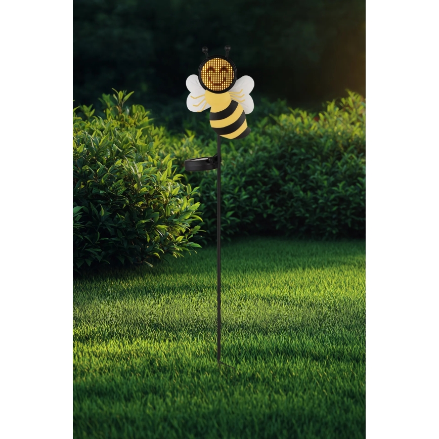 Globo - LED solarna svetiljka 200xLED/3V IP44 600 mAh pčela