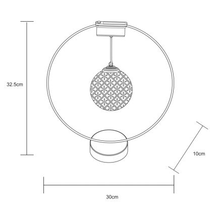Globo - LED solarno svetlo LED/0,06W/1,2V srebrno IP44