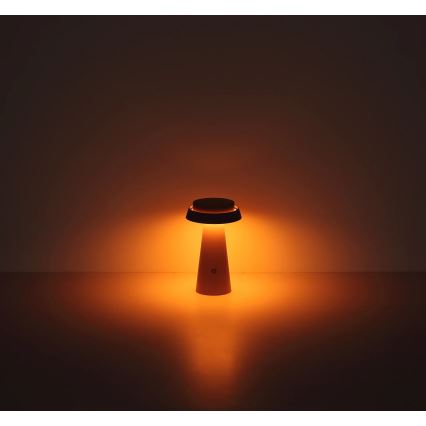 Globo - LED prigušiva solarna dodirna lampa LED/4W/3,7W IP54 ružičasta