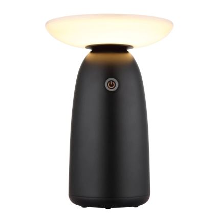 Globo - LED prigušiva solarna dodirna lampa LED/10W/3,7V IP54 3600 mAh crna