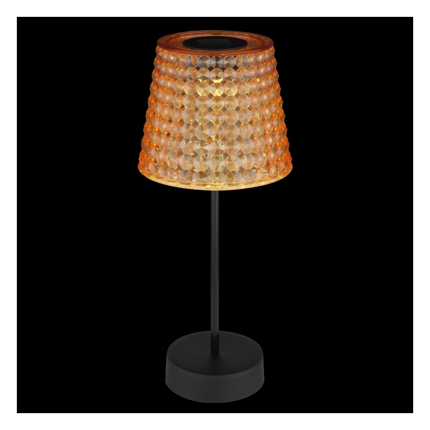 Globo - Komplet 2x LED solarna svetiljka LED/0,06W/3V IP44 40 mAh narandžasta