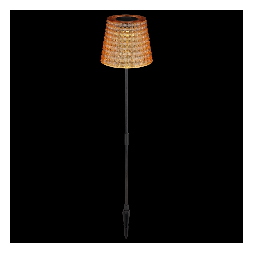 Globo - Set 2x solarna LED svetla LED/0,06W/3V IP44 40 mAh narandžasta