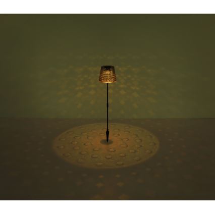 Globo - SET 2x LED solarna svetiljka LED/0,06W/3V IP44 siva