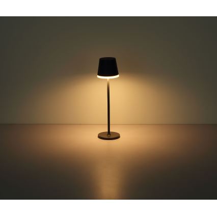 Globo - LED Solarno svetlo LED/0,6W/3V 3000K IP44 1200 mAh antracit