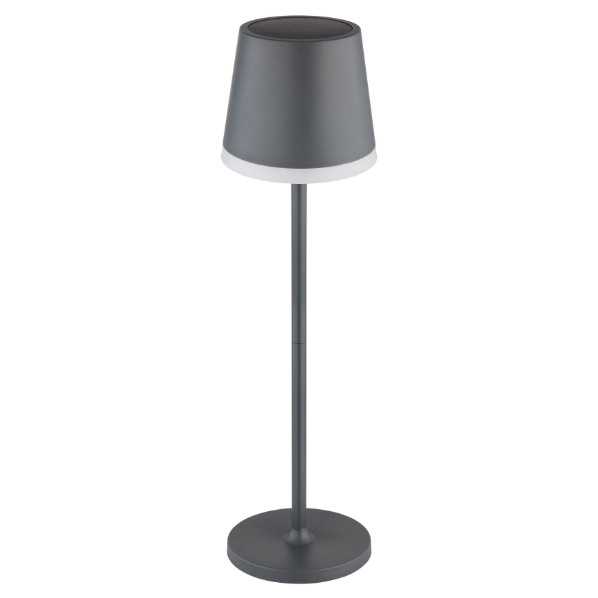 Globo - LED Solarno svetlo LED/0,6W/3V 3000K IP44 1200 mAh antracit