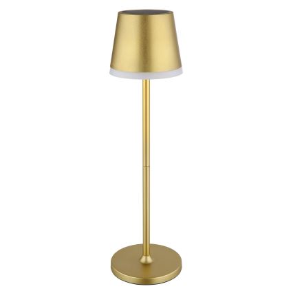 Globo - LED solarno svetlo LED/0,6W/3V 3000K IP44 zlatna