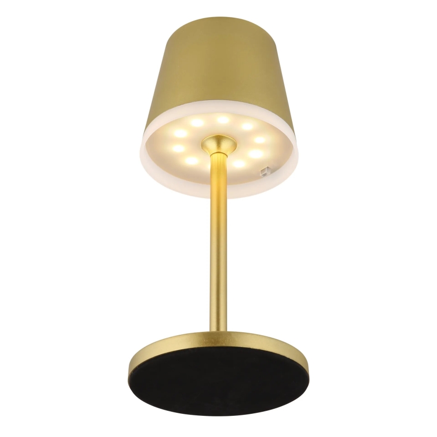 Globo - LED solarno svetlo LED/0,6W/3V 3000K IP44 zlatna