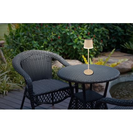 Globo - LED solarno svetlo LED/0,6W/3V 3000K IP44 1200 mAh bež