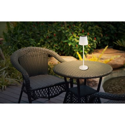 Globo - LED Solarno svetlo LED/0,6W/3V 3000K IP44 bela