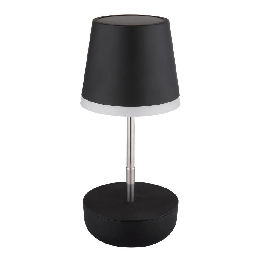 Globo - LED solarna lampa 10xLED/0,06W/3V IP44 800 mAh crna