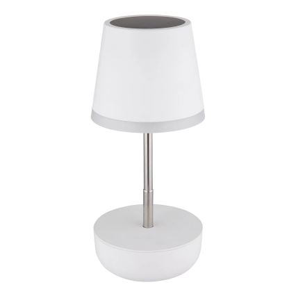 Globo - LED Solarna lampa 10xLED/0,06W/3V IP44 800 mAh bela