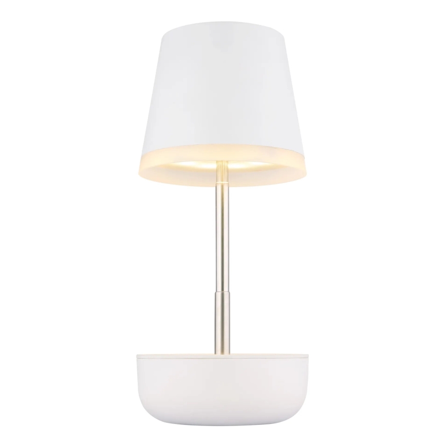 Globo - LED Solarna lampa 10xLED/0,06W/3V IP44 800 mAh bela