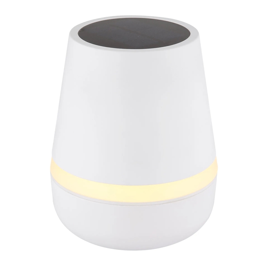 Globo - LED Solarna lampa 10xLED/0,06W/3V IP44 800 mAh bela