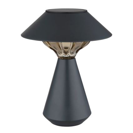 Globo - LED solarna lampa 10xLED/0,06W/1,2V IP44 600 mAh crna