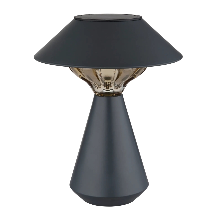 Globo - LED solarna lampa 10xLED/0,06W/1,2V IP44 600 mAh crna