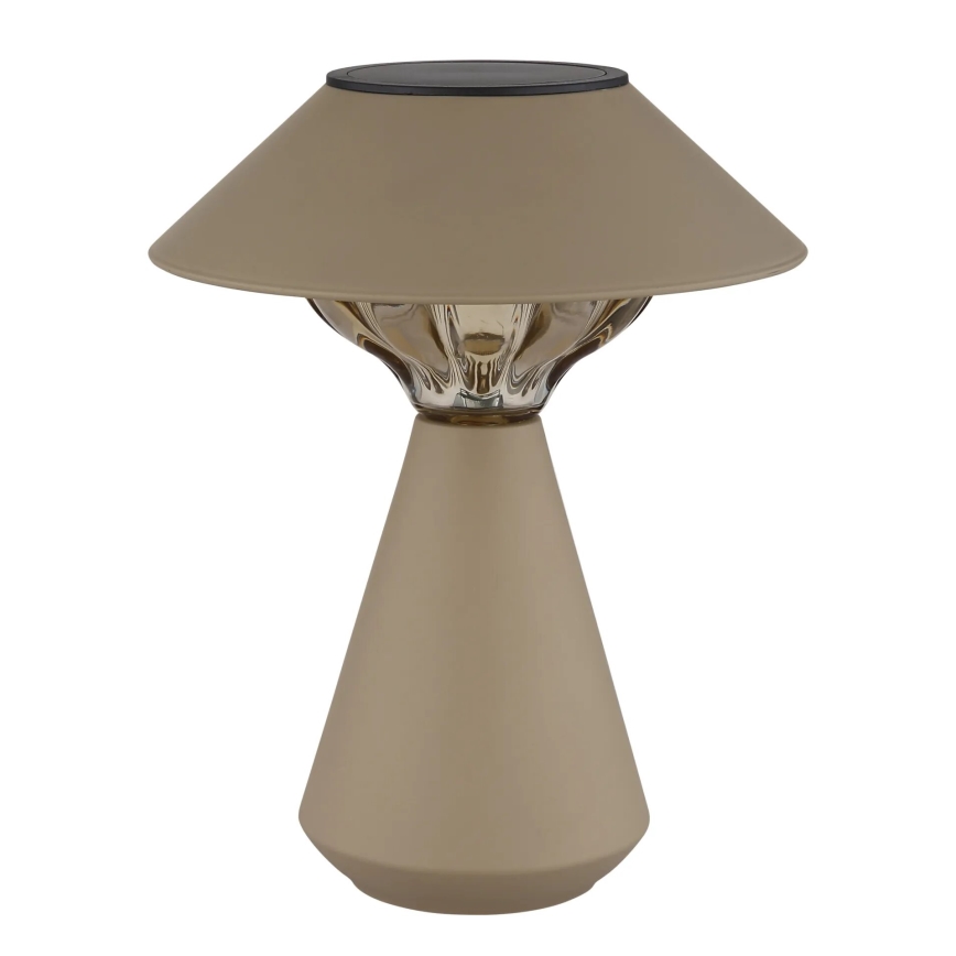 Globo - LED solarna lampa 10xLED/0,06W/1,2V IP44 600 mAh braon