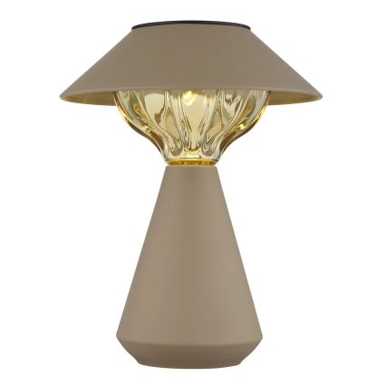 Globo - LED solarna lampa 10xLED/0,06W/1,2V IP44 600 mAh braon