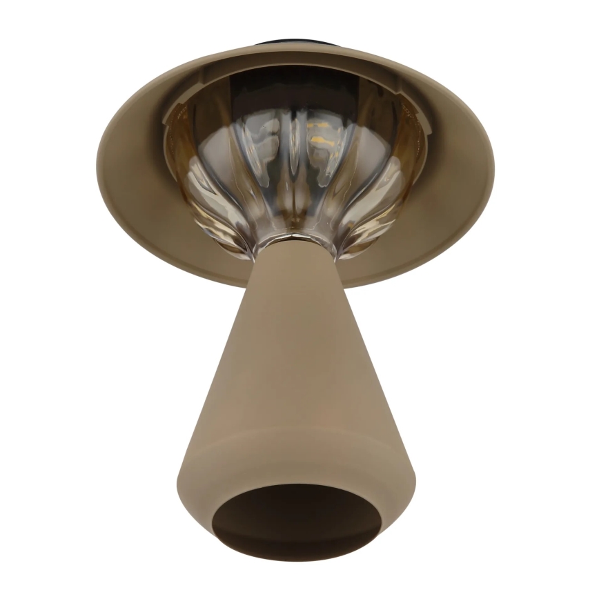 Globo - LED solarna lampa 10xLED/0,06W/1,2V IP44 600 mAh braon