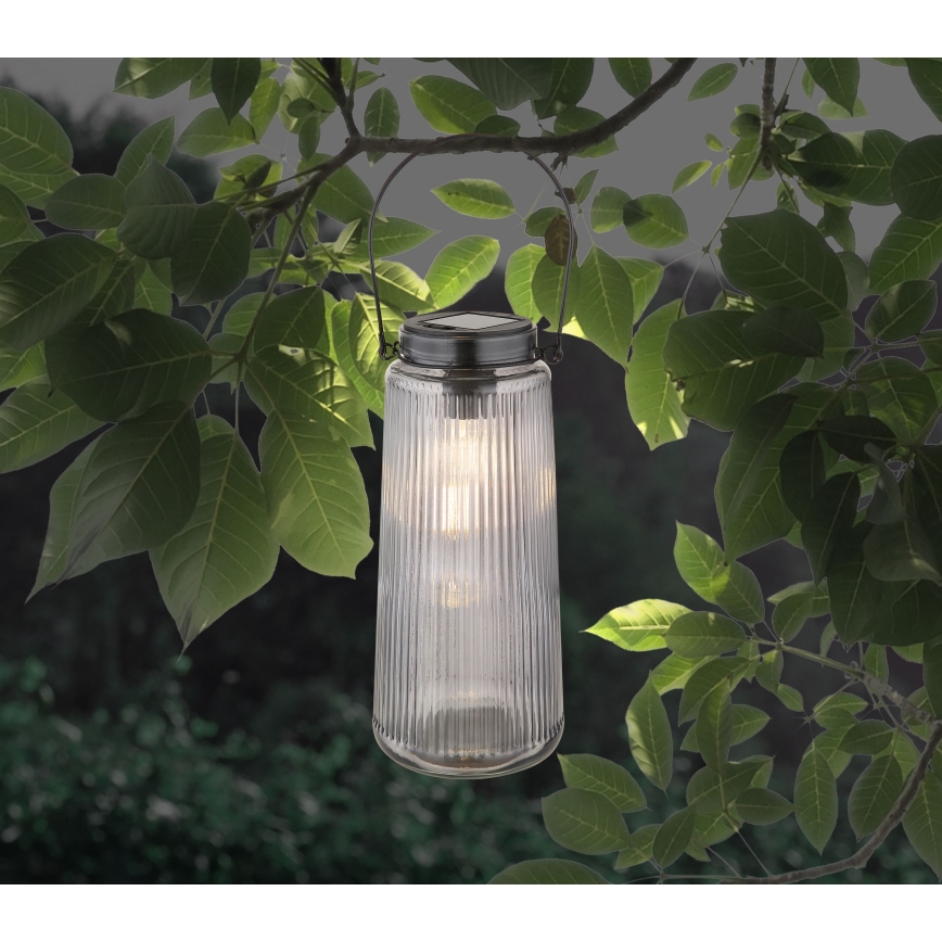 Globo - LED solarno svetlo 2xLED/0,5W/3V 3000K IP44