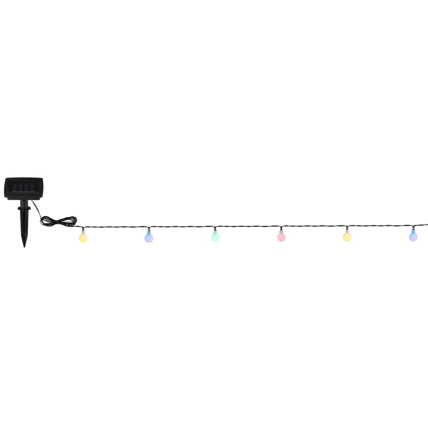 Globo - LED solarni lanac 20xLED/1,2V IP44 300 mAh 5,8 m