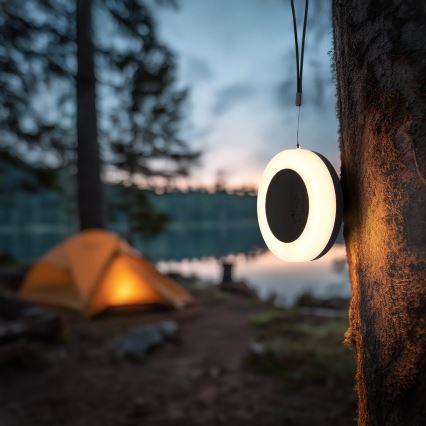 Globo - Prenosiva solarna LED lampa LED/3W/3,7V IP54 2200 mAh