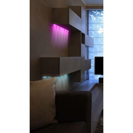 Globo - LED RGB prigušiva traka LED/6W/230V 1m + daljinski upravljač