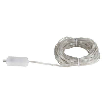 Globo - LED RGB traka 50xLED/0,06W/5V 5 m 27 funkcija