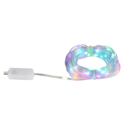 Globo - LED RGB traka 50xLED/0,06W/5V 5 m 27 funkcija