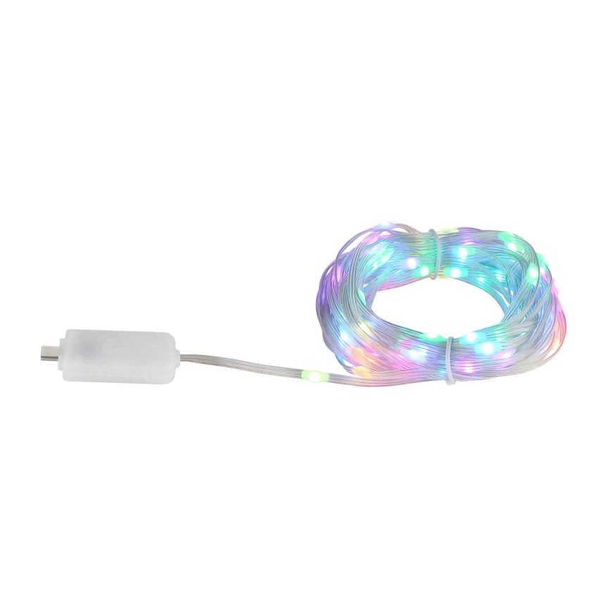 Globo - LED RGB traka 50xLED/0,06W/5V 5 m 27 funkcija