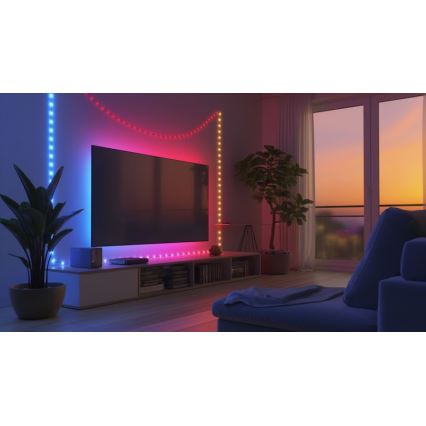 Globo - LED RGB traka 100xLED/0,06W/5V 10 m 27 funkcija