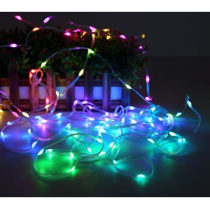Globo - LED RGB traka 100xLED/0,06W/5V 10 m 27 funkcija