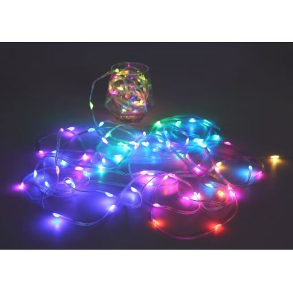Globo - LED RGB traka 100xLED/0,06W/5V 10 m 27 funkcija