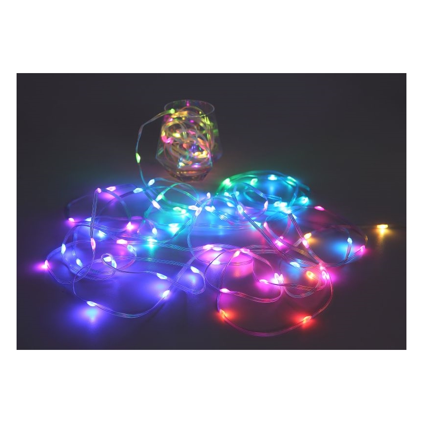 Globo - LED RGB traka 100xLED/0,06W/5V 10 m 27 funkcija