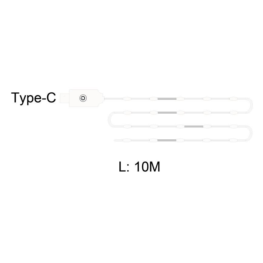 Globo - LED RGB traka 100xLED/0,06W/5V 10 m 27 funkcija